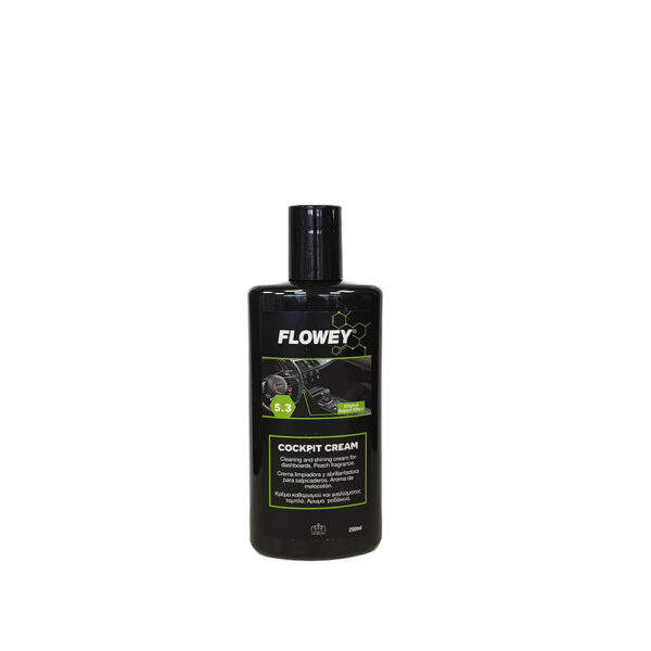 ΓΥΑΛΙΣΤΙΚΟ ΤΑΜΠΛΟ ΜΑΤ ΓΥΑΛΙΣΜΑ ΣΕ ΚΡΕΜΑ FLOWEY 250 ml