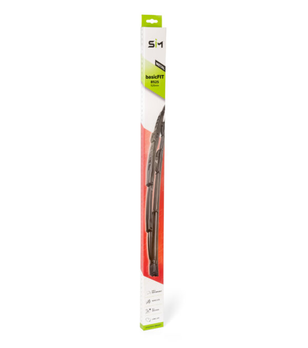 ΜΕΤΑΛΛΙΚΟΣ ΥΑΛΟΚΑΘΑΡΙΣΤΗΡΑΣ SΙΜ BASICFIT 525 mm (ΚΟΥΤΙ 10 ΤΕΜΑΧΙΩΝ)