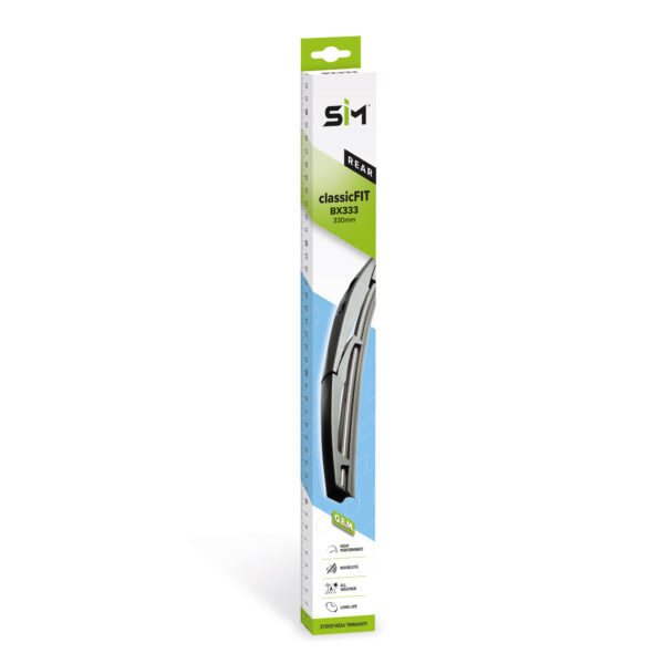 FLAT ΥΑΛΟΚΑΘΑΡΙΣΤΗΡΑΣ ΠΙΣΩ ΤΖΑΜΙ SΙΜ 330 mm