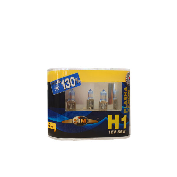 ΛΑΜΠΑ SΙΜ Η1 12V 55W +130% SUPER WHITE ΧΕΝΟΝ MADE IN ΚΟRΕΑ