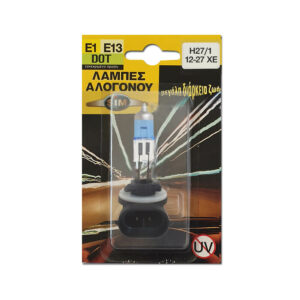 ΛΑΜΠΑ SΙΜ Η27/1 12V 27W SUPER WHITE ΧΕΝΟΝ MADE IN ΚΟRΕΑ