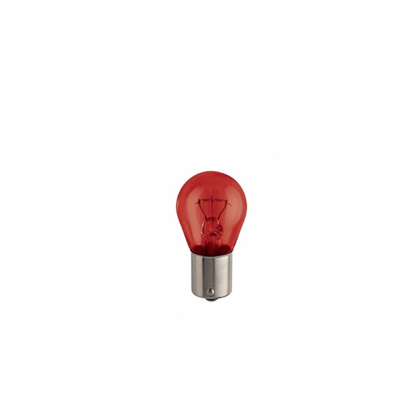 ΛΑΜΠΑ SΙΜ ΜΕ ΚΑΛΥΚΑ ΚΟΚΚΙΝΗ S25 12V 21W ΒΑW15S  MADE IN ΚΟRΕΑ