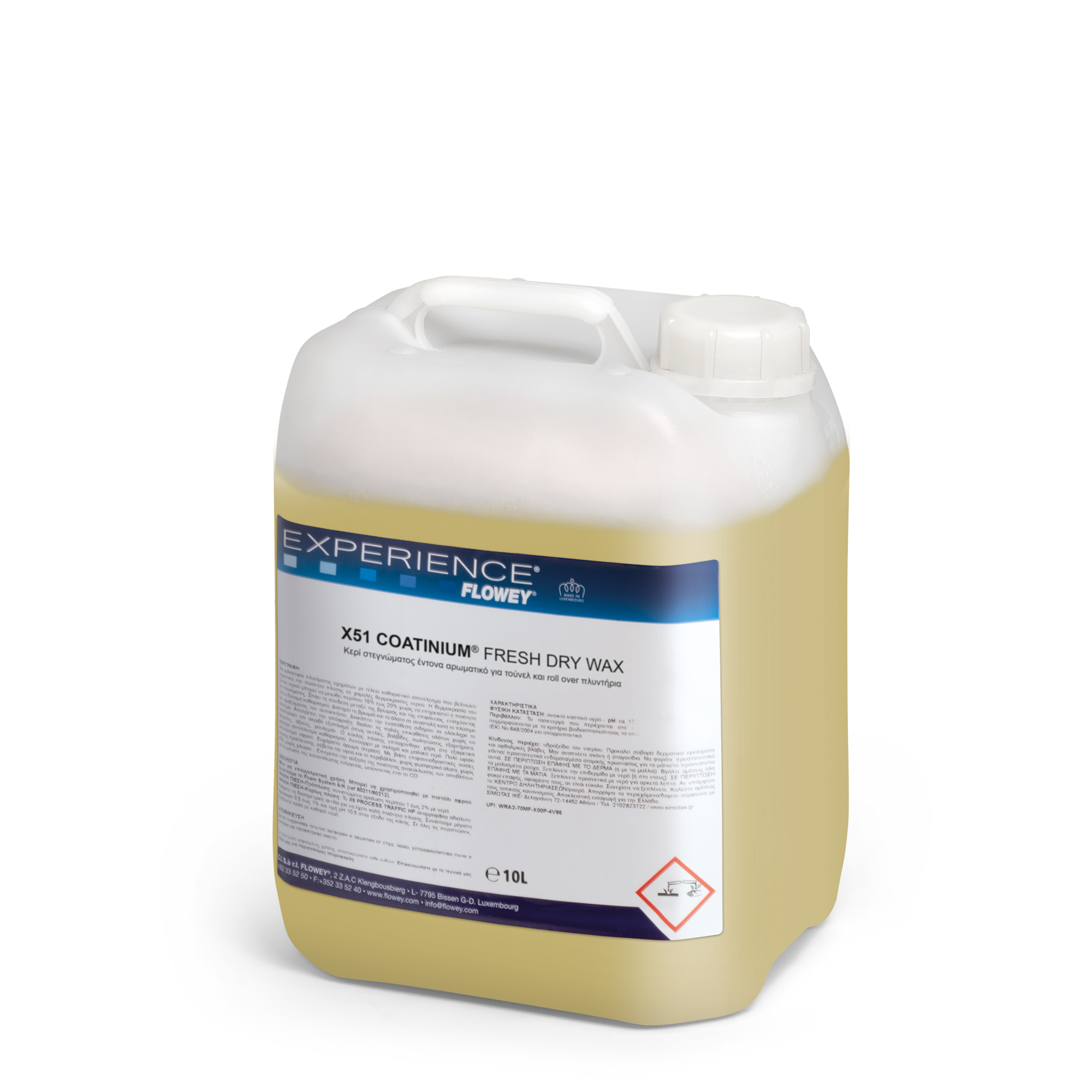 X51 ΚΕΡΙ ΝΕΑΣ ΓΕΝΙΑΣ COATINIUM FRESH DRY WAX FLOWEY 10 L