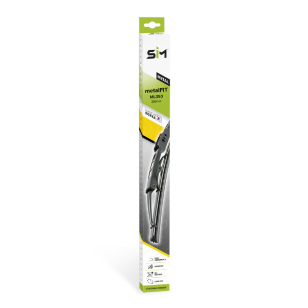 ΜΕΤΑΛΛΙΚΟΣ ΥΑΛΟΚΑΘΑΡΙΣΤΗΡΑΣ SΙΜ METALFIT 350 mm MADE IN KOREA
