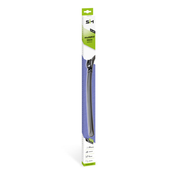 FLAT ΥΑΛΟΚΑΘΑΡΙΣΤΗΡΑΣ SIM MULTIFIT 600 mm