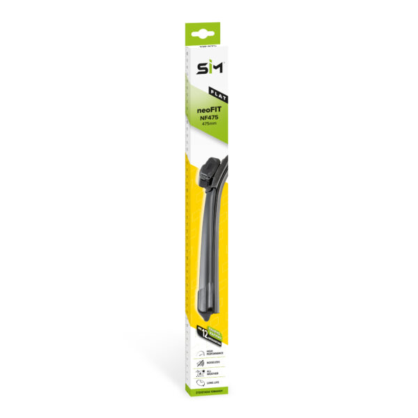 FLAT ΥΑΛΟΚΑΘΑΡΙΣΤΗΡΑΣ SIM NEOFIT 475 mm (ΚΟΥΤΙ 6 ΤΕΜΑΧΙΩΝ)