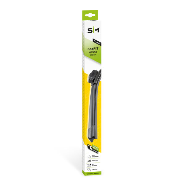 FLAT ΥΑΛΟΚΑΘΑΡΙΣΤΗΡΑΣ SIM NEOFIT 500 mm (ΚΟΥΤΙ 6 ΤΕΜΑΧΙΩΝ)