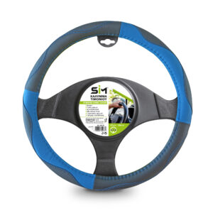 ΚΑΛΥΜΜΑ ΤΙΜΟΝΙΟΥ ΟΧΗΜΑΤΩΝ ΜΑΥΡΟ-ΜΠΛΕ 38 cm SIM