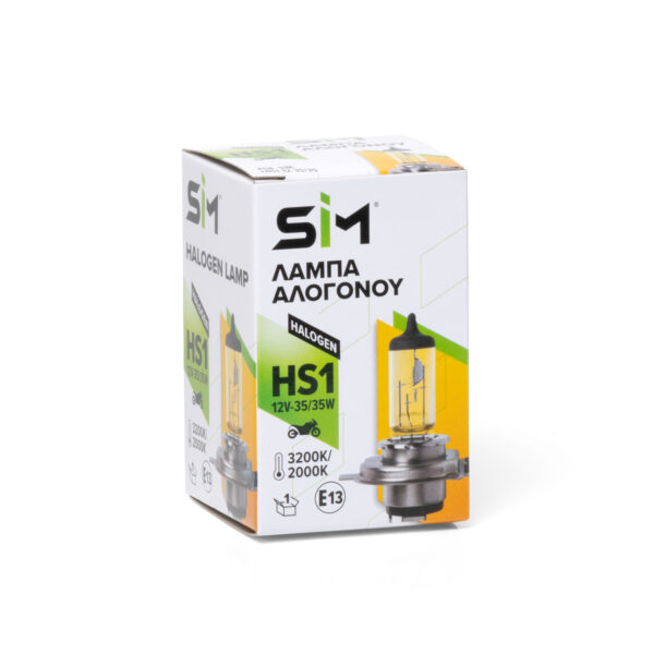 ΛΑΜΠΑ SΙΜ ΗS1 12V 35/35W ΓΙΑ ΜΟΤΟΣΥΚΛΕΤΕΣ
