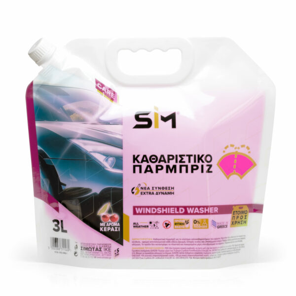 ΚΑΘΑΡΙΣΤΙΚΟ ΠΑΡΜΠΡΙΖ SΙΜ ΕΤΟΙΜΟ ΠΡΟΣ ΧΡΗΣΗ 3 L (ΧΑΡΤΟΚΙΒΩΤΙΟ: 4 ΤΕΜΑΧΙΑ)