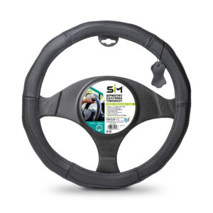 ΔΕΡΜΑΤΙΝΟ ΚΑΛΥΜΜΑ ΤΙΜΟΝΙΟΥ ΜΑΥΡΟ 38cm SΙΜ