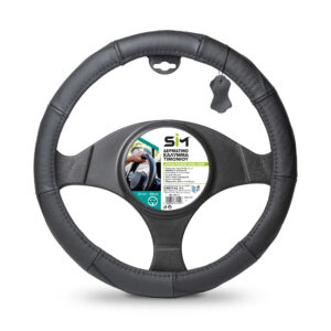 ΔΕΡΜΑΤΙΝΟ ΚΑΛΥΜΜΑ ΤΙΜΟΝΙΟΥ ΜΑΥΡΟ 38cm SΙΜ